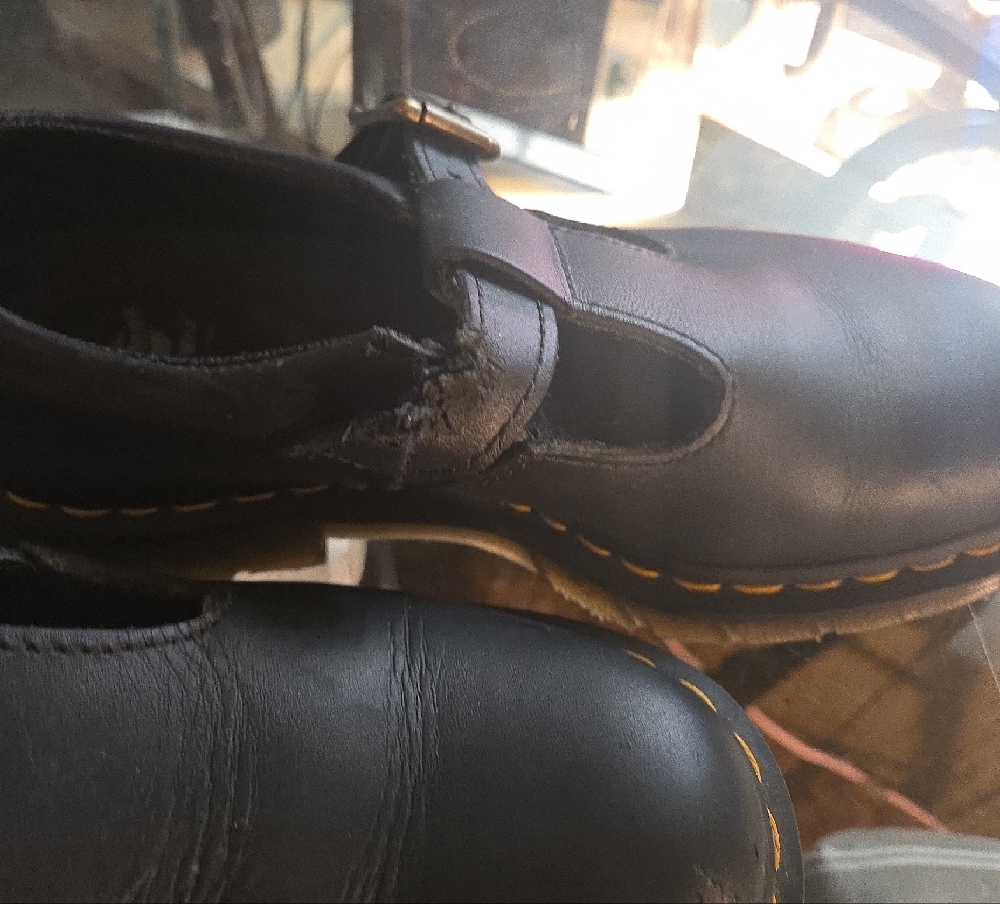 Dr. Martens Black Mary Jane Shoes - Picture 3 of 10